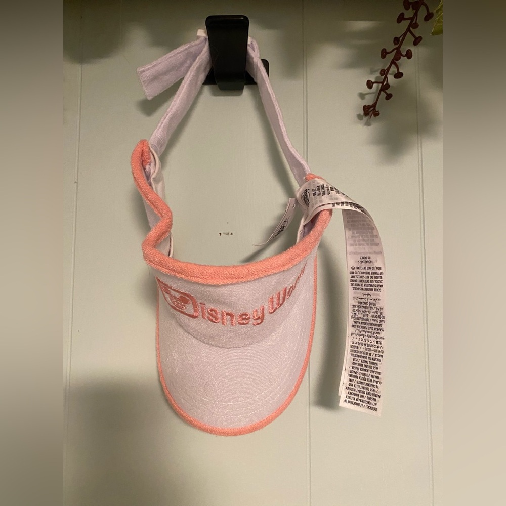NWT Disney World White and Pink Visor - Picture 5 of 5